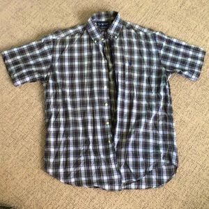 Polo Ralph Lauren Men's M Shirt Blake Cotton Plaid Button Up